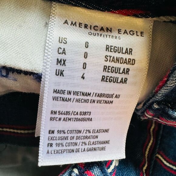 American Eagle Outfitters denim skirt size 0 - Picture 5 of 14